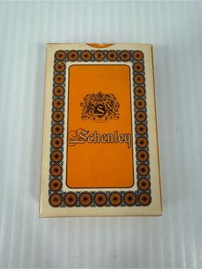 Rare Vintage Schenley Canadian Distilleries Deck of Playing Cards w/ Recipes